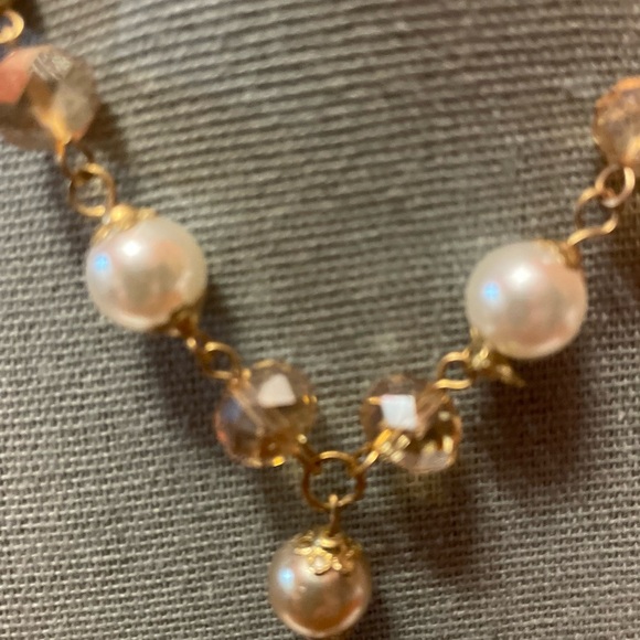 AUTHENTIC CHANEL BUTTON NECKLACE - Picture 3 of 6